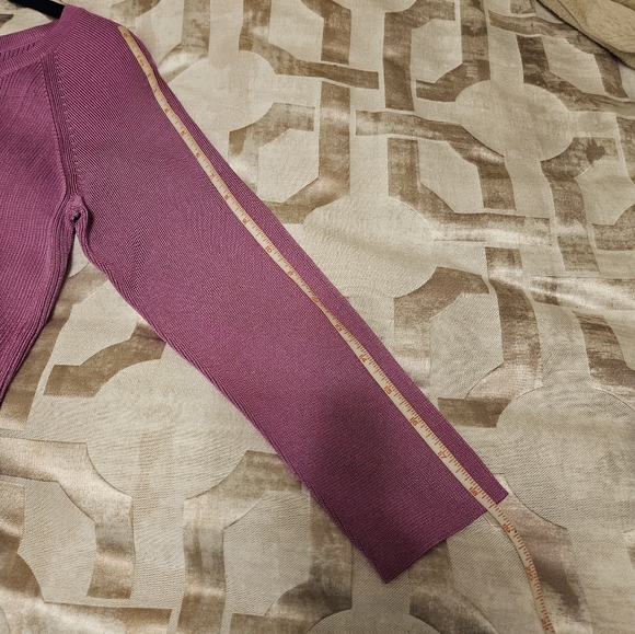 Vintage Dana Buchman Pink Silk Cardigan Sweater - Picture 6 of 11